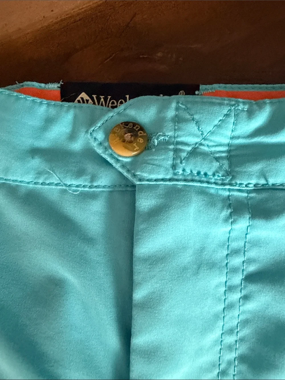 Men's Aqua Blue Casual Shorts